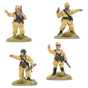 Bolt Action Italian Paracadutisti Platoon Commanders