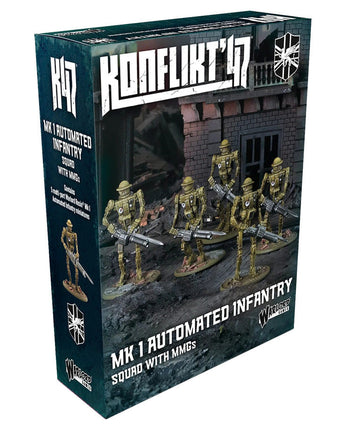 Konflikt '47 Mk I Automated Infantry Squad with MMG