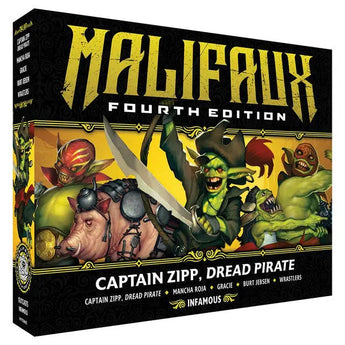 Malifaux 4th Edition: Captain Zipp, Dread Pirate