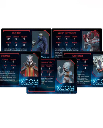 XCOM: The Miniatures Game - Reference Card Pack