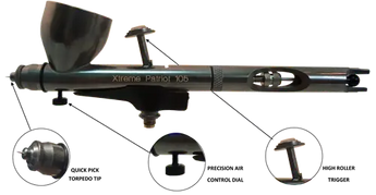 Badger 105 Xtreme Patriot Airbrush