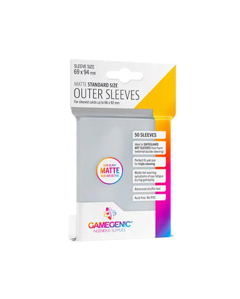 Gamegenic Outer Sleeves Matte Standard Size
