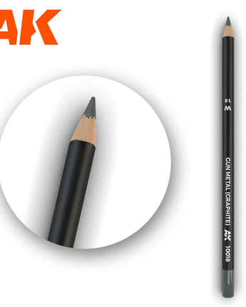 Weathering Pencils: Gun Metal (Graphite)