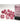 Chessex Dice: Special 16mm D6 (12) - Ghostly: Pink/Silver