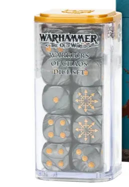 Old World Warriors of Chaos Dice