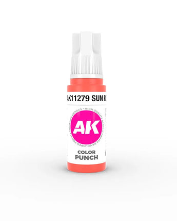 3Gen Acrylic: Sun Red