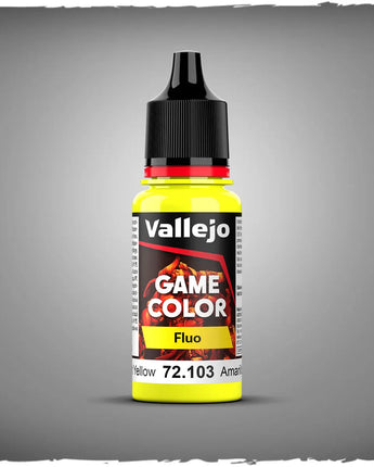 Vallejo: Fluorescent Yellow Game Color