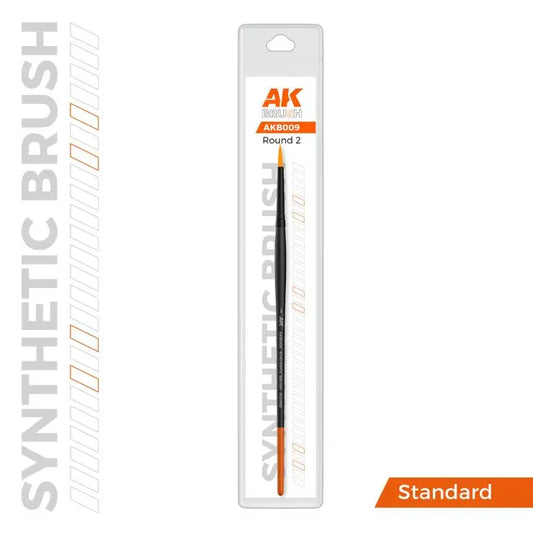AKI Round Brush: Synthetic No.2