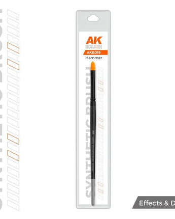 AKI Hammer Brush: Synthetic