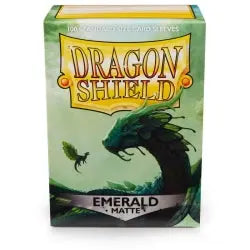 Dragon Shield 100ct Matte - Emerald