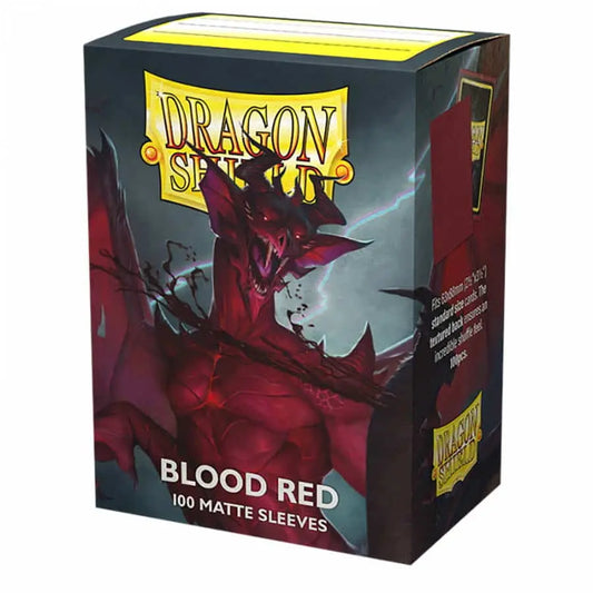 Dragon Shield 100ct Matte - Blood Red