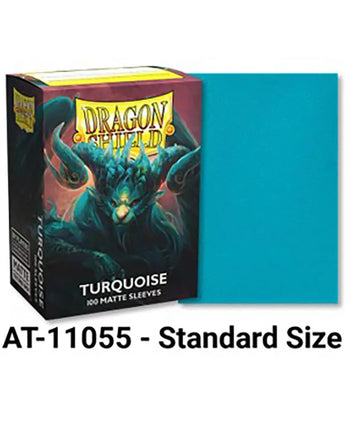 Dragon Shield 100ct Matte - Turquoise