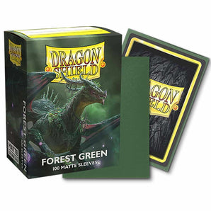 Dragon Shield 100ct Matte - Forest Green