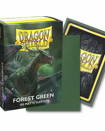 Dragon Shield 100ct Matte - Forest Green