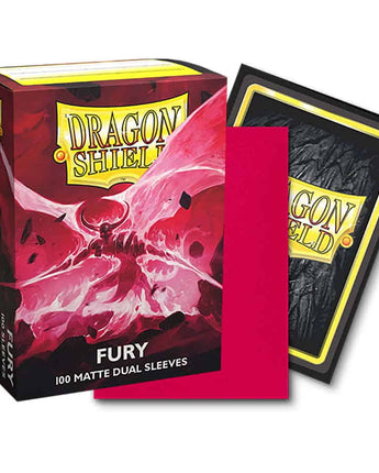 Dragon Shield 100ct Dual Matte - Fury