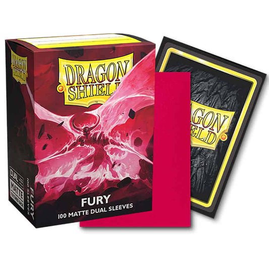 Dragon Shield 100ct Dual Matte - Fury