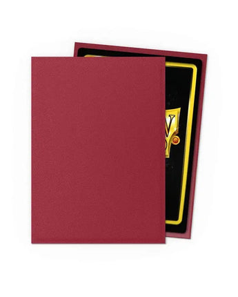 Dragon Shield 100ct Matte - Non-Glare Blood Red