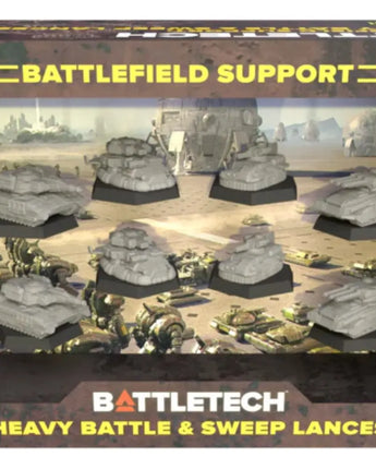 Battletech Mercenaries Forcepack: Battlefield Support - Heavy Battle & Sweep Lances
