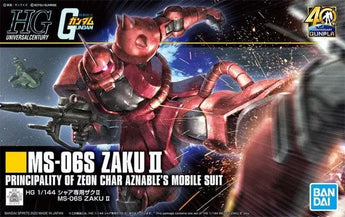 1/144 HG Universal Century Series: #234 MS06S Zaku II