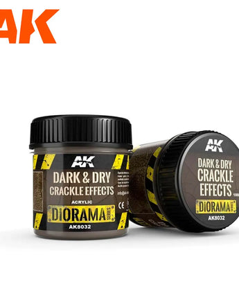 Diorama Series: Dark & Dry Crackle Effects