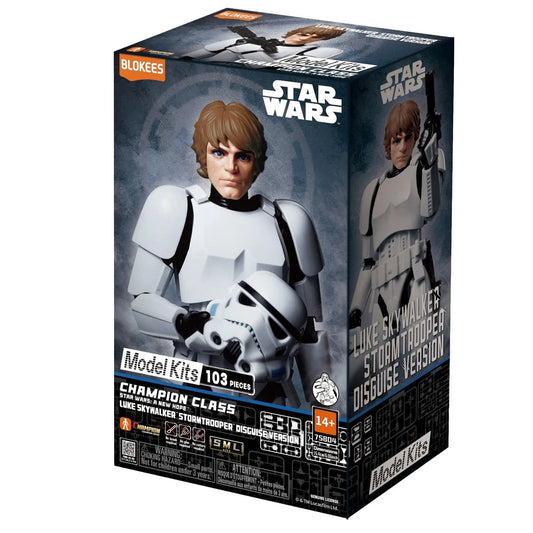 Star Wars A New Hope Luke Skywalker Stormtrooper Disguise Version Model Kit