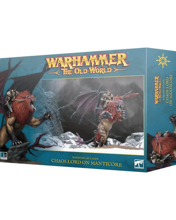 Old World Warriors of Chaos Lord on Manticore
