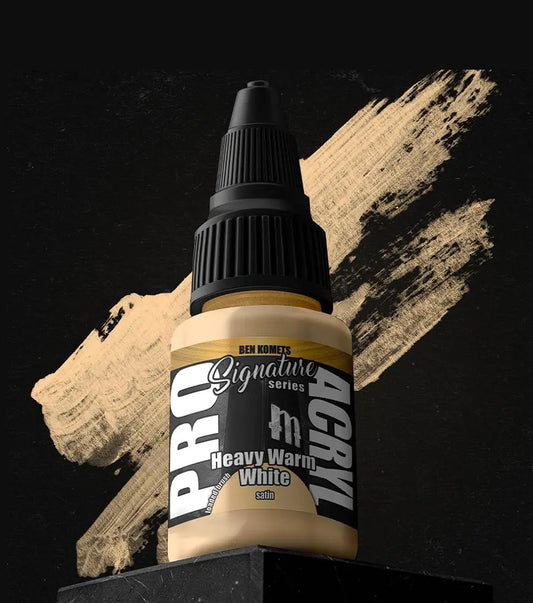 Pro Acryl: Ben Komets Series - Heavy Warm White (22ml)