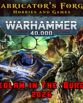 Warhammer 40k Bedlam in the 'Burgh 2026