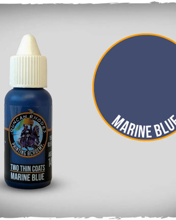 Two Thin Coats Marine Blue