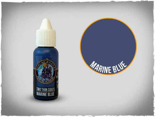 Two Thin Coats Marine Blue