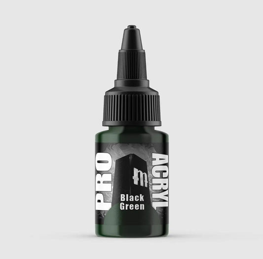 Pro Acryl: Black Green (22ml)