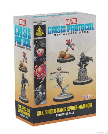Crisis Protocol Silk, Spider-Ham & Spider-Man Noir