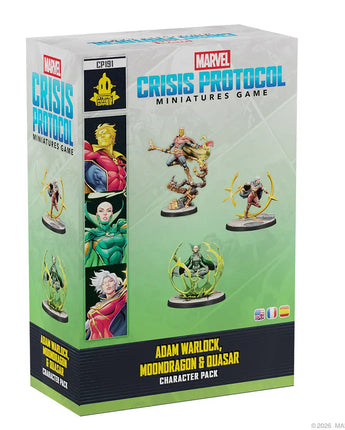 Crisis Protocol Adam Warlock, Moondragon & Quasar