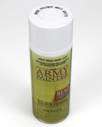 ARMY PAINTER Base Primer: Matte White Undercoat