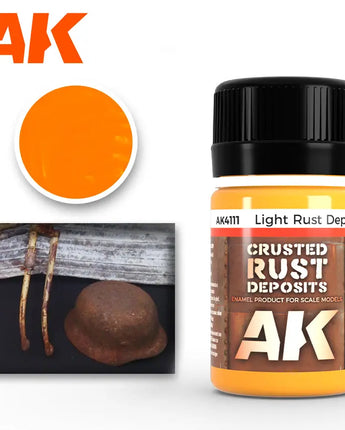 Light Rust Crusted Deposits Enamel Effects 35ml