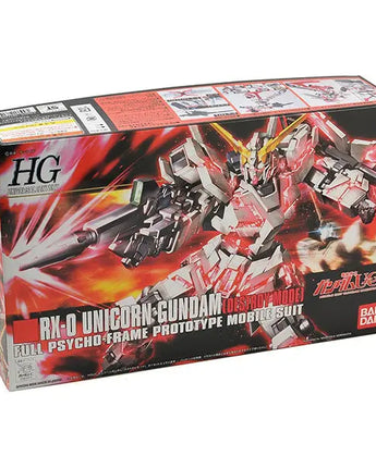 HGUC Gundam UC- #100 Unicorn Gundam (Destroy Mode) 1/144