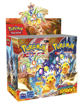 Surging Sparks Booster Display
