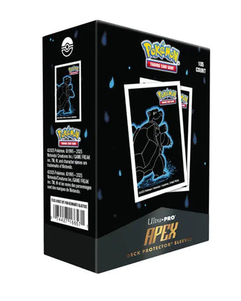 Ultra Pro Apex Pokemon Neon Kanto Sleeves - Blastoise