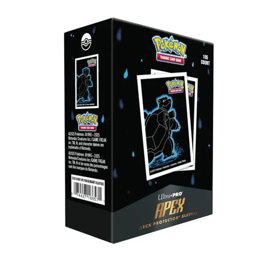Ultra Pro Apex Pokemon Neon Kanto Sleeves - Blastoise