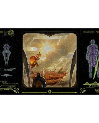 Edge of Eternities Ultra Pro Holofoil Playmats - Adagia, Windswept Bastion