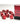 Chessex Dice: Opaque 16mm D6 (12) - Red/White