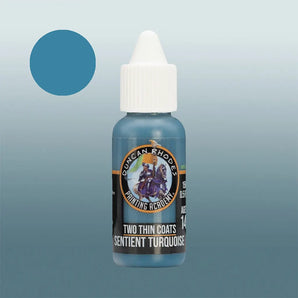 Two Thin Coats Sentient Turquoise