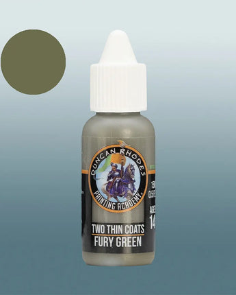 Two Thin Coats Fury Green