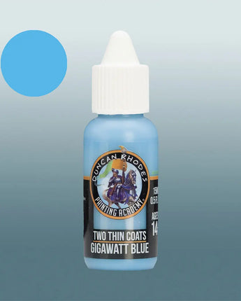 Two Thin Coats Gigawatt Blue