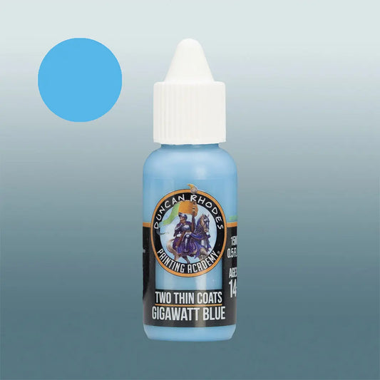 Two Thin Coats Gigawatt Blue