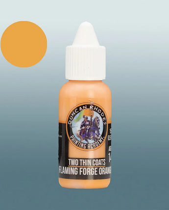 Two Thin Coats Flaming Forge Orange