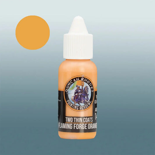 Two Thin Coats Flaming Forge Orange