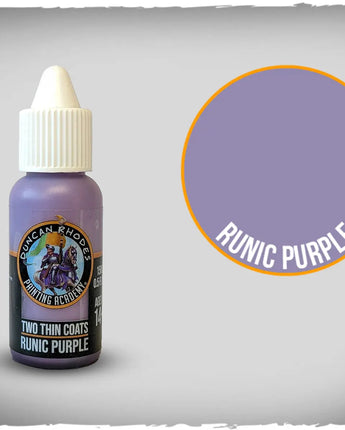 Two Thin Coats Runic Purple