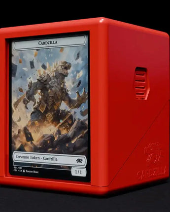 Deck Box: Cardzilla Showcase 100+ - Red