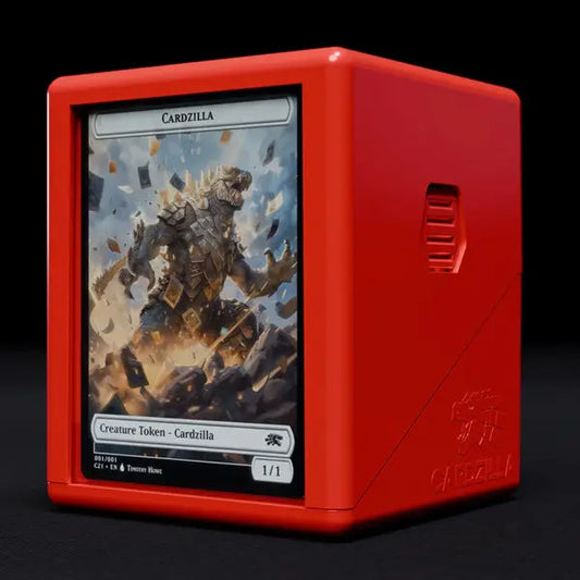 Deck Box: Cardzilla Showcase 100+ - Red